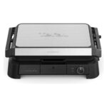 Tefal SuperGrill 3in1 XL 8 Porsiyon Kapasiteli 2200 Watt Barbekü Izgara ve Tost Makinesi - Inox