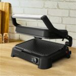 Tefal SuperGrill 3in1 XL 8 Porsiyon Kapasiteli 2200 Watt Barbekü Izgara ve Tost Makinesi - Inox - Görsel 5