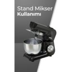 Sinbo  SMX-2775 Çok Amaçlı Mutfak Şefi ( Hamur - Kıyma - Blender Makinesi ) Hediye Spatula Seti - Görsel 5