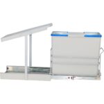 Pyramith Gri 24 Litre Teleskopik Raylı Çöp Kovası (P-9156) - Görsel 2