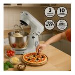 Lydsto  Kitchen Helper PV-4700 1500W-5.2 Litre -10 Kademe Hız Ayarı Stand Mikser Hamur Yoğurma Makinesi Krem