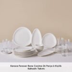 Karaca Forever Bone Cosima 26 Parça 6 Kişilik Kahvaltı Takımı - Görsel 3