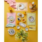 English Home Wordy Seramik Kahvaltı Takımı 14 Parça 6 Kişilik Renkli