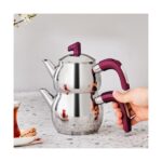 Karaca Viyola Indüksiyon Tabanlı Midi Çaydanlık Takım Mürdüm - Görsel 2