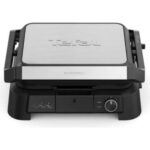 Tefal SuperGrill 3in1 4 Porsiyon Kapasiteli 2000 Watt Barbekü Izgara ve Tost Makinesi - Inox