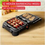 Tefal SuperGrill 3in1 4 Porsiyon Kapasiteli 2000 Watt Barbekü Izgara ve Tost Makinesi - Inox - Görsel 5