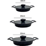 Amboss Vento 6 Parça Yanmaz Yapışmaz Titanyum Kaplama Sahan Seti 18-20-22 cm - Görsel 4