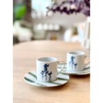 Porland Girye Desen1 2 Kişilik 4 Parça Kahve Fincanı 90CC 04PPO000641 - Görsel 3