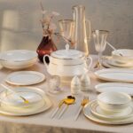 Aryıldız Vanessa Gold 60 Parça 12 Kişilik Yemek Takımı