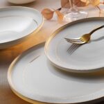 Aryıldız Vanessa Gold 60 Parça 12 Kişilik Yemek Takımı - Görsel 2