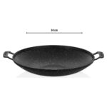 Noah Exclusive Döküm Saç Kavurma ve Gözleme Tavası - 34 cm - Görsel 2