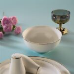 Aryıldız Bone Umbrella Gold 60 Parça 12 Kişilik Yemek Takımı