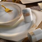 Aryıldız Bone Square Petek 60 Parça 12 Kişilik Yemek Takımı