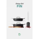 Gigilli FİN 6 Parça Sahan Seti Siyah - Görsel 3