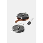 Gigilli FİN 6 Parça Sahan Seti Siyah - Görsel 5