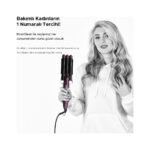 RossClean Favored Waver Pro LED Ekranlı Wag Su Dalgası Saç Maşası - Görsel 2