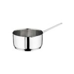 Oms Çelik Kaçerola 22 cm Sütlük/sosluk Cam Kapaklı - Görsel 3