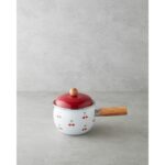 English Home Cherry Dream Emaye Sos Tenceresı 1,6l Kırmızı