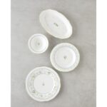 English Home Lavender Porselen Kahvaltı Takımı 12 Parça 6 Kişilik Yeşil-Mavi - Görsel 3