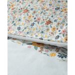 English Home Bloomy Lines Pamuklu Tek Kişilik Nevresım Setı 160 x 220 cm Sarı - Görsel 4