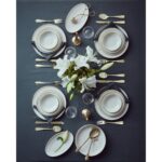 English Home Torino Bone Porselen 27 Parça Yemek Takımı 6 Kişilik Gold