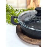 Acar Dıamente Granit Döküm 26 cm Basık Model Tencere - Görsel 2