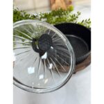 Acar Dıamente Granit Döküm 26 cm Basık Model Tencere - Görsel 3