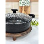 Acar Dıamente 30 cm Granit Döküm Basık Model Tencere - Görsel 2