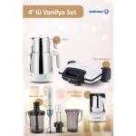 Korkmaz Vanilya 14 Parça Elektro Set