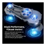 Lydsto  Kitchen Helper PV-4700 1500W-5.2 Litre -10 Kademe Hız Ayarı Stand Mikser Hamur Yoğurma Makinesi Antrasit - Görsel 3