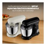 Lydsto  Kitchen Helper PV-4700 1500W-5.2 Litre -10 Kademe Hız Ayarı Stand Mikser Hamur Yoğurma Makinesi Antrasit - Görsel 4