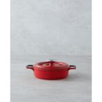 English Home Tiny Taste Alüminyum Döküm Mini Tencere Seti 14X14X14 cm Kırmızı-Siyah - Görsel 3