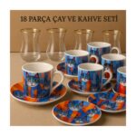 Mondecor Lıve Cats 18 Prç Çay ve Kahve