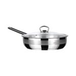 Amboss Milano 4 Parça Kapaklı Paslanmaz Çelik Tava Seti - Görsel 2