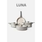 Gigilli Luna 7 Parça Tencere Seti - Görsel 3