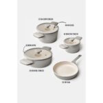 Gigilli Luna 7 Parça Tencere Seti - Görsel 4