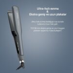 Arzum Trendcare 38 mm Geniş Saç Düzleştirici – Seramik Turmalin Kaplama, 150-230°C Ayarlı, Dalgalı ve Düz Saç Tipleri İçin - Görsel 3
