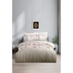 Altınbaşak %100 Pamuk Çift Kişilik Nevresim Takımı Clara Pebble