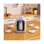 Karaca x Refika Hatır Mod Sütlü Çelik Cezveli Türk Kahve Makinesi Swiss Cream - Görsel 4