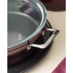 Madame Coco Titanium Professional Tencere Seti 7 Parça - Bordo - Görsel 4