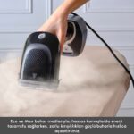 Karaca Vantuz Multisteam Led Ekranlı Buharlı Dikey Ütü Black 320 Ml - Görsel 4