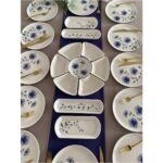 Hooly Mor Menekşe 12 Kişilik 23 Parça Seramik Kahvaltı Takımı Modern Desenli - Görsel 2