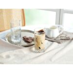 Madame Coco Pamella 4'lü Su Bardağı Seti Şeffaf Cam Modern Tasarım 290 ml - Görsel 2