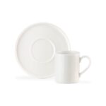 Madame Coco Dory 6 Kişilik 12 Parça Kahve Fincan Takımı - Beyaz - 110 ml - Görsel 2