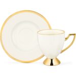 Madame Coco Yolande Olivier 2-li Kahve Fincan Seti - Görsel 2