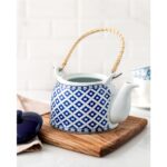 Madame Coco Nostalgic Dames Demlik - Mavi - Görsel 2