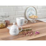 Madame Coco Grand Demlik - Soft Gri - Görsel 2