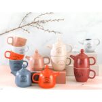 Madame Coco Grand Demlik - Pudra/Koyu Pudra - Görsel 5