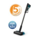 Philips 6000 Serisi Kablosuz Dikey Süpürge, PowerCyclone 11, Aqua Modül ile Kolay Mop, TriActive LED Başlık, 64 Dakika Kullanım Süresi, XC6553/01 