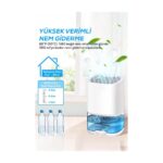 Dempower 1000ML Su Hazneli LED Işıklı Nem Alma Cihazı - Görsel 2